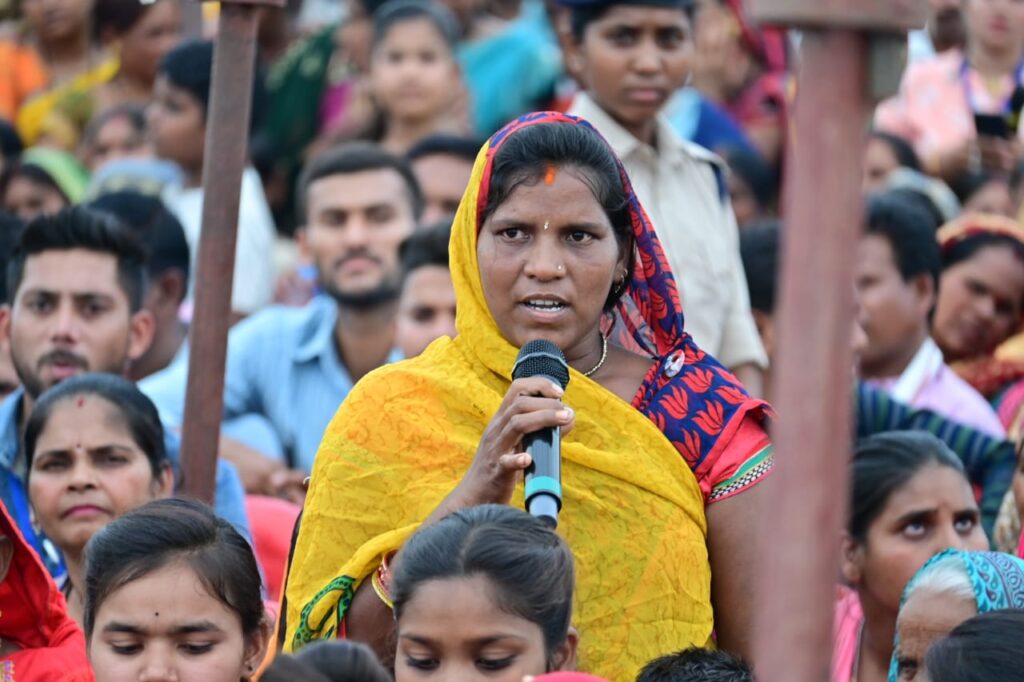 रायपुर : राजेश्वरी यादव ने बताया कि मुख्यमंत्री सुपोषण योजना का लाभ मिल रहा है..