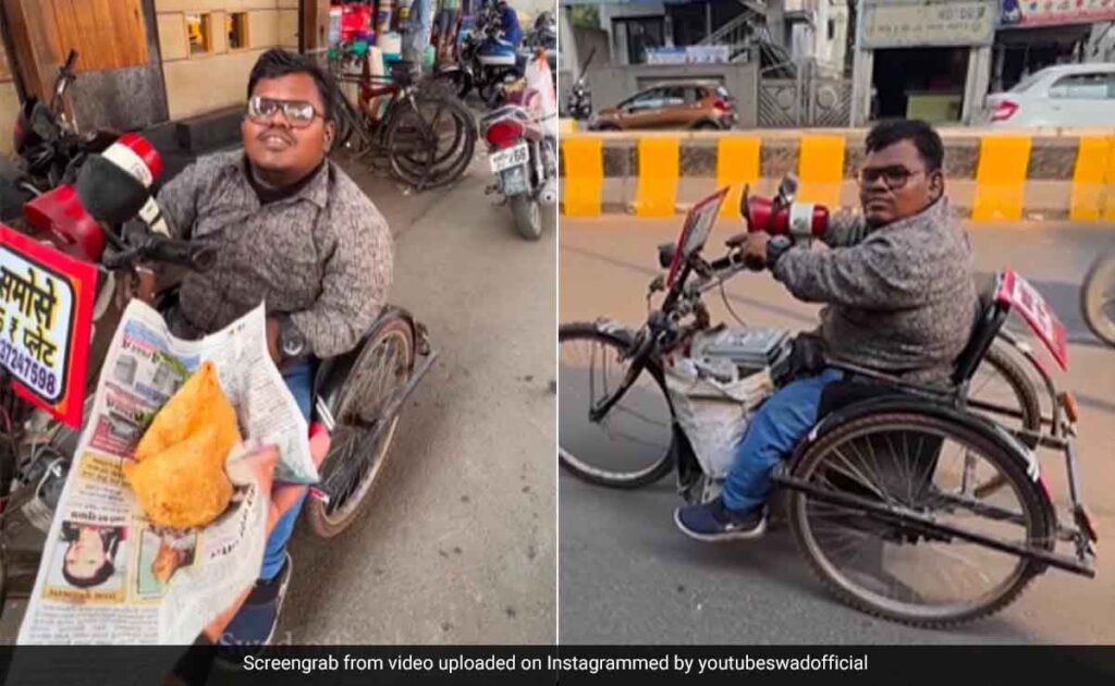 IAS बनने के लिए सड़कों पर समोसा बेच रहा ये दिव्यांग, कहानी सुन पसीज उठेगा दिल, आपको भी मिलेगी प्रेरणा…
