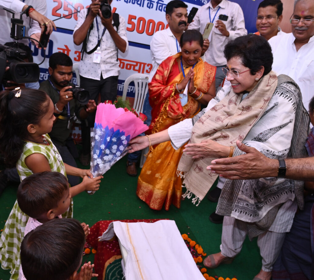 रायपुर : भरोसे का सम्मेलन में मुख्यमंत्री श्री बघेल ने ‘हमर सुघ्घर लईका अभियान’ का किया शुभारंभ…