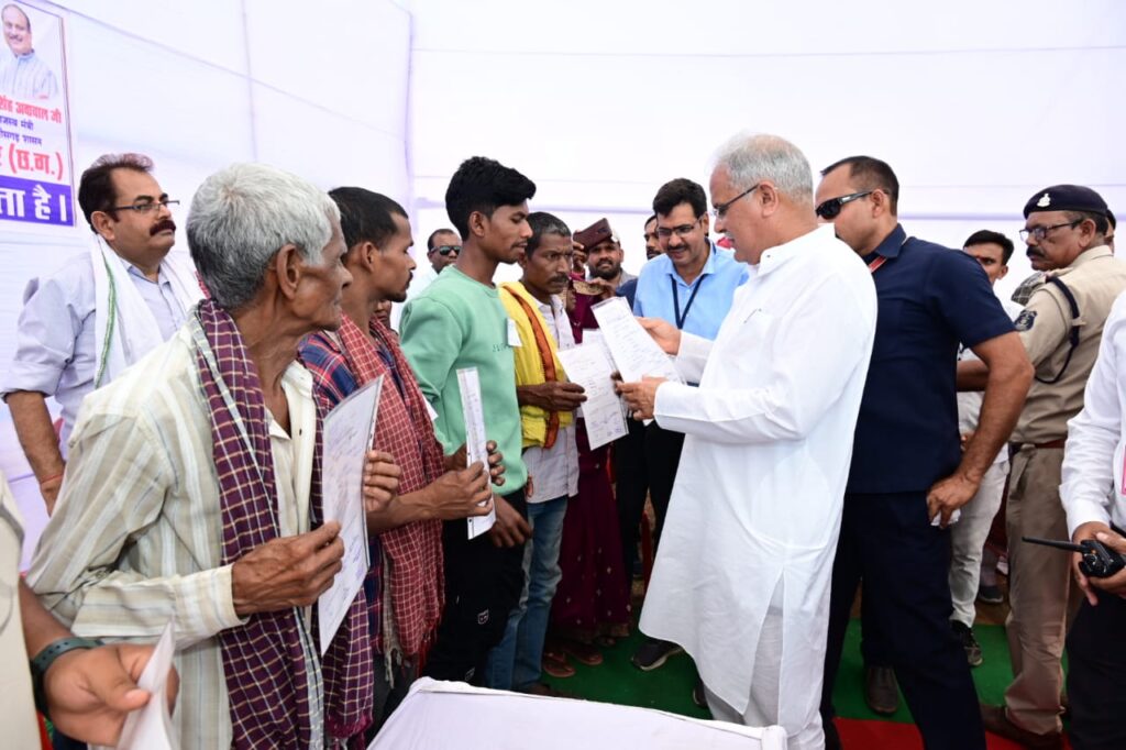 रायपुर : भेंट-मुलाकात की झलकियां :जिला- बिलासपुर, विधानसभा – बेलतरा..