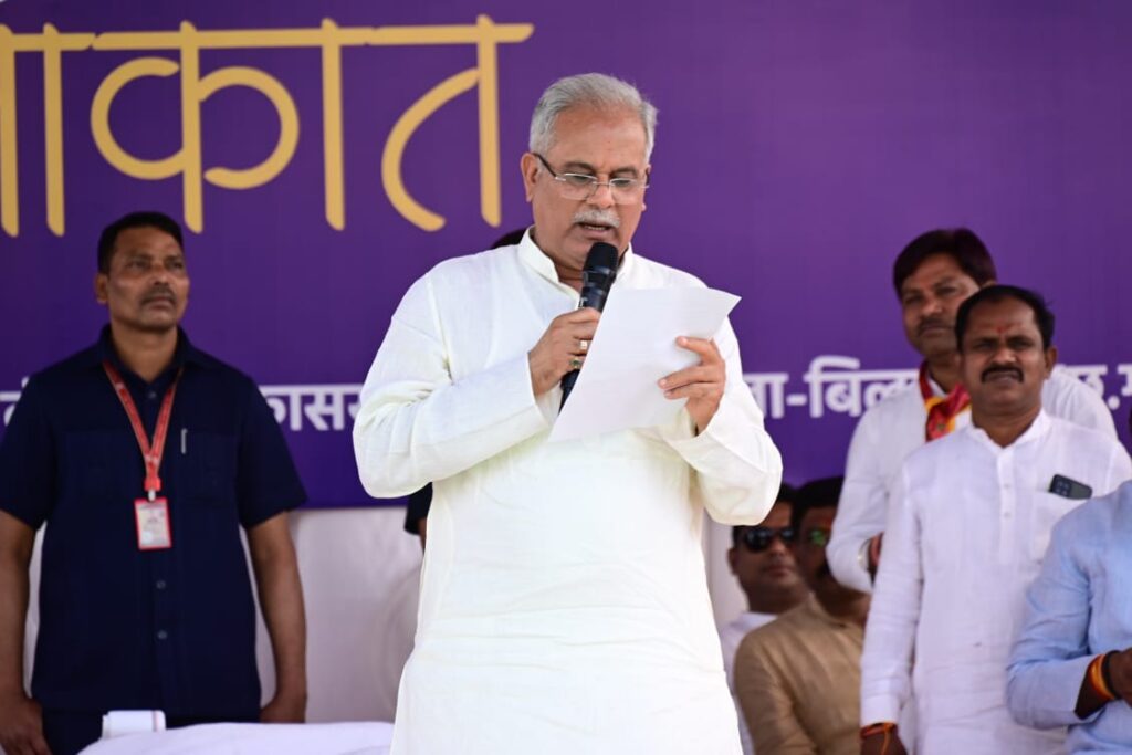 रायपुर : मुख्यमंत्री श्री भूपेश बघेल की घोषणाएं विधानसभा: मस्तूरी, जिला-बिलासपुर 11 मई 2023..