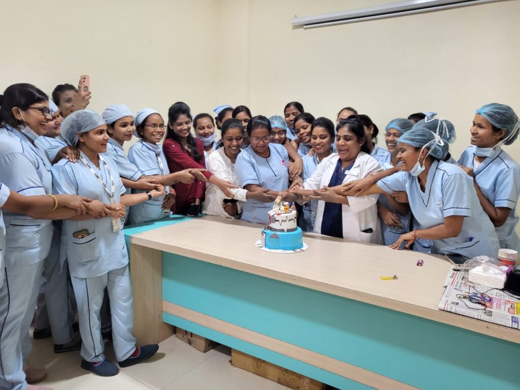 हमारी नर्स- हमारा भविष्य थीम के तहत एनकेएच में मनाया गया नर्स दिवस…