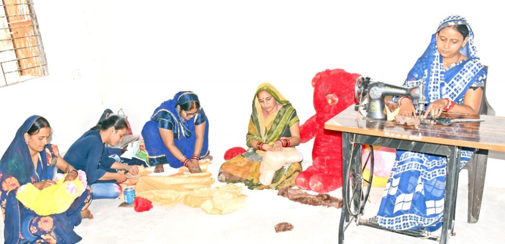 रायपुर : मुंगेली जिले के संबलपुर गांव के रीपा में जैम-जैली, आचार, टेडी बियर और ब्लैक गार्लिक बना रही हैं महिलाएं…