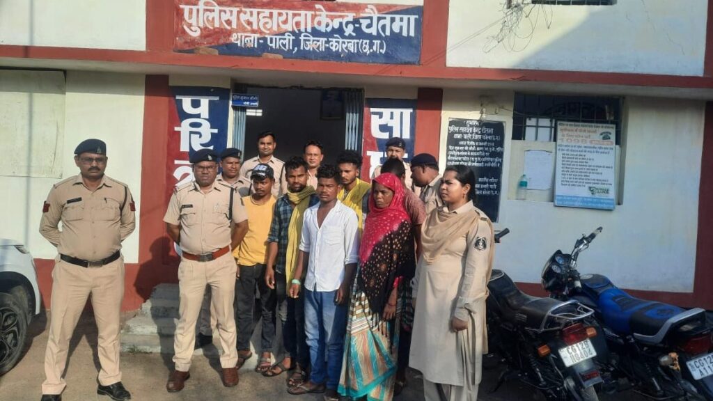 KORBA: घर घुसकर लूट,हत्या का प्रयास, माँ-बेटा सहित 6 गिरफ्तार…