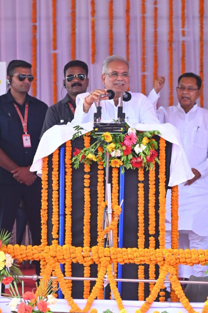 रायपुर : स्वास्थ्य, शिक्षा तथा रोजगार के क्षेत्र में हमने बड़ा काम किया है: मुख्यमंत्री श्री भूपेश बघेल