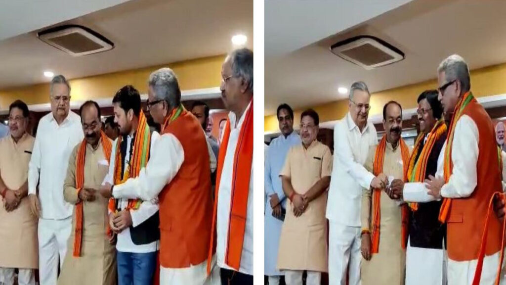 छत्तीसगढ़ी एक्टर अनुज शर्मा भाजपा में शामिल: ओम प्रकाश माथुर ने दिलाई सदस्यता, पद्मश्री बारले, पूर्व IAS त्यागी और अमर बंसल समेत कई बड़ी हस्तियां बीजेपी में शामिल…