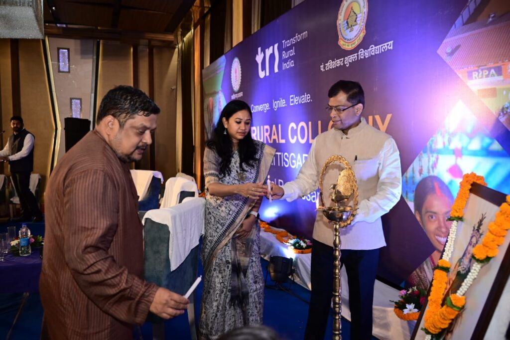 रायपुर : इंडिया रूरल कोलोक्वि: ग्रामीण गरीबी और असमानता की चुनौतियों पर हुआ संवाद