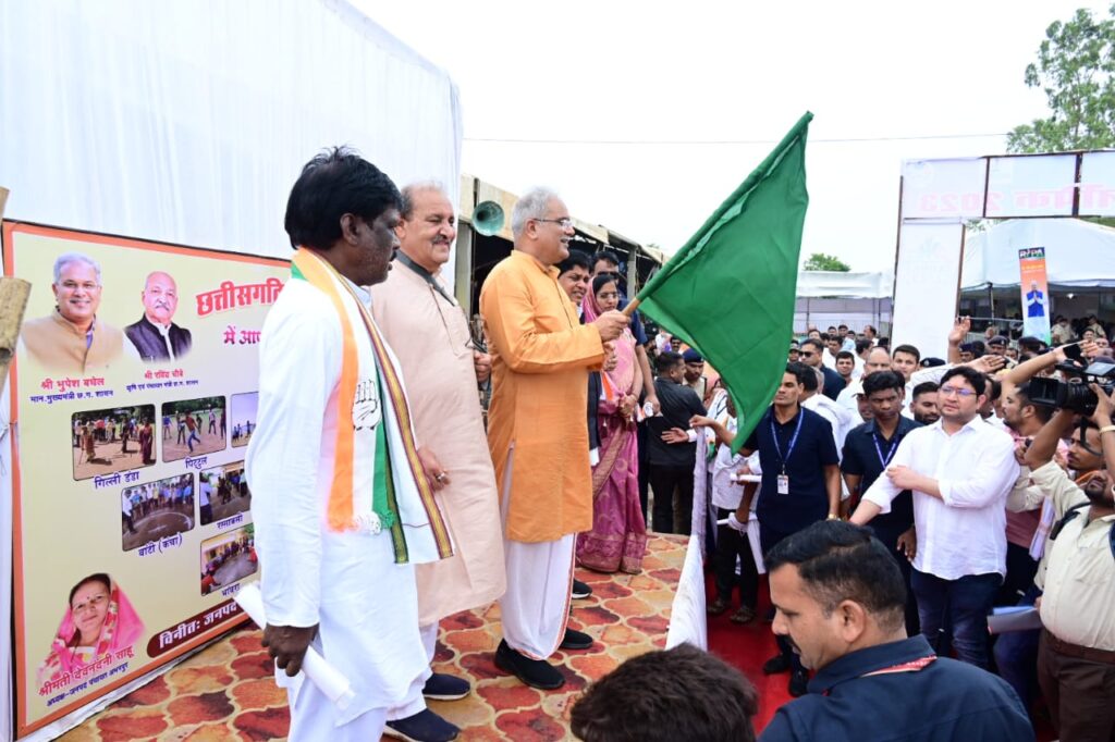 रायपुर : मुख्यमंत्री श्री भूपेश बघेल ने किया छत्तीसगढ़िया ओलंपिक का शुभारंभ