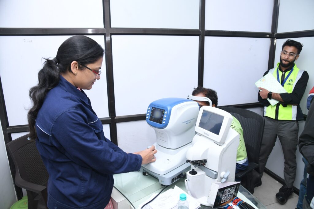 बालको ने कंजक्टिवाइटिस की रोकथाम के लिए किया नेत्र जांच शिविर का आयोजन…