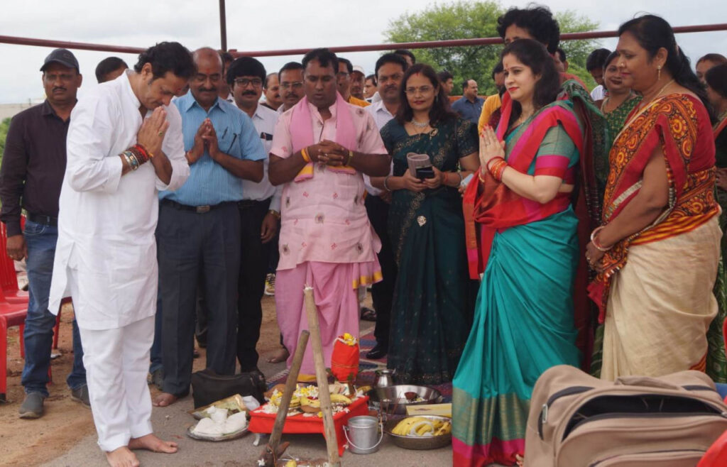 रायपुर : संसदीय सचिव श्री विकास उपाध्याय ने राजधानी रायपुर में अघरिया समाज के सामुदायिक भवन का किया भूमिपूजन…