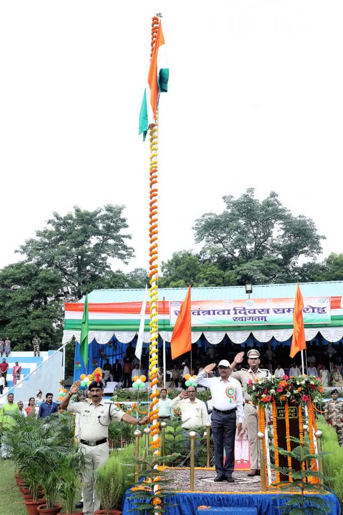 एनटीपीसी कोरबा में हर्षोल्लास से मनाया गया 77वां स्वतंत्रता दिवस…