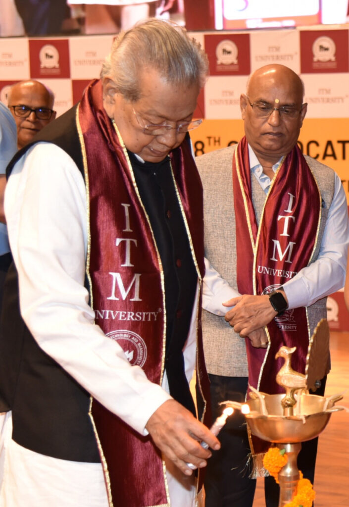 रायपुर : नवाचार, रचनात्मकता और आजीवन सीखने की भावना होनी चाहिए विद्यार्थियों में- श्री विश्वभूषण हरिचंदन