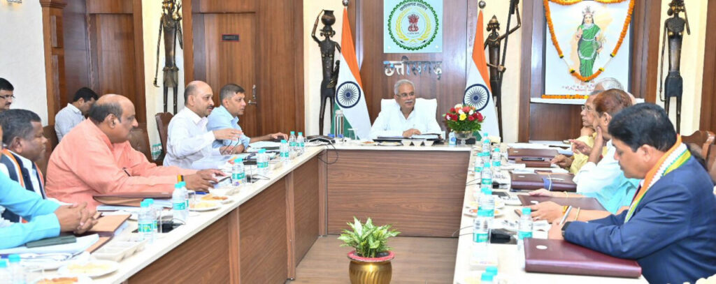 रायपुर : मंत्री परिषद की बैठक – बैठक में महत्वपूर्ण निर्णय लिए गए…