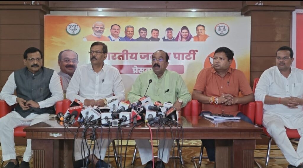 भाजपा 12 और 16 सितम्बर से दंतेवाड़ा और जशपुरनगर से परिवर्तन यात्राओं का शंख फूँकेगी…
