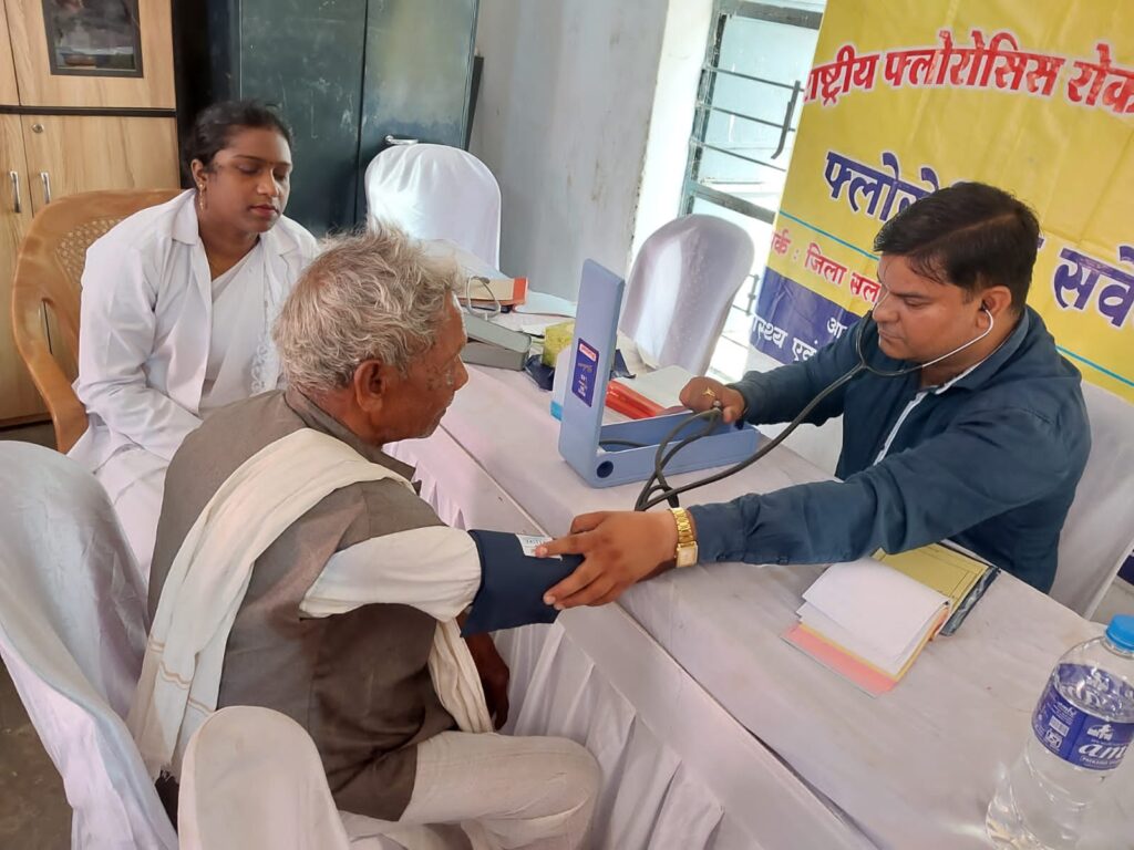 बालको के चोटिया मेगा हेल्थ कैंप से जरूरतमंद नागरिक लाभान्वित