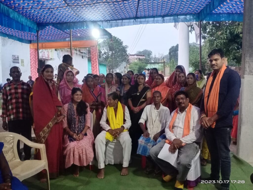 भाजपा प्रत्याशी ननकीराम कंवर से प्रभावित होकर सैकड़ो युवाओं ने किया भाजपा प्रवेश…