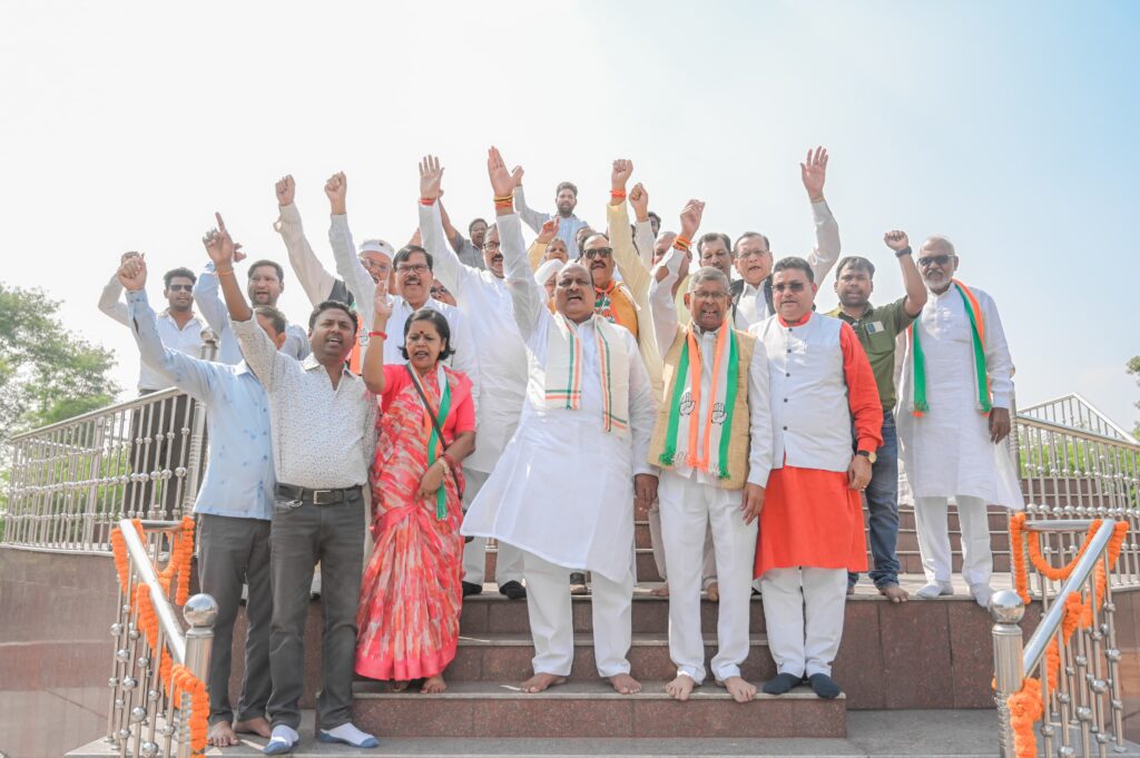 पूर्व प्रधानमंत्री इंदिरा गांधी की जिला कांग्रेस कमेटी कोरबा शहर द्वारा पुण्यतिथि कार्यक्रम मनाया गया…