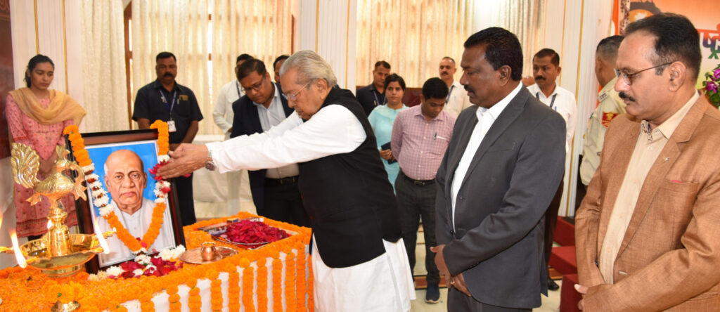 रायपुर : अखण्ड भारत के निर्माण में सरदार पटेल का योगदान अविस्मरणीय – राज्यपाल श्री हरिचंदन