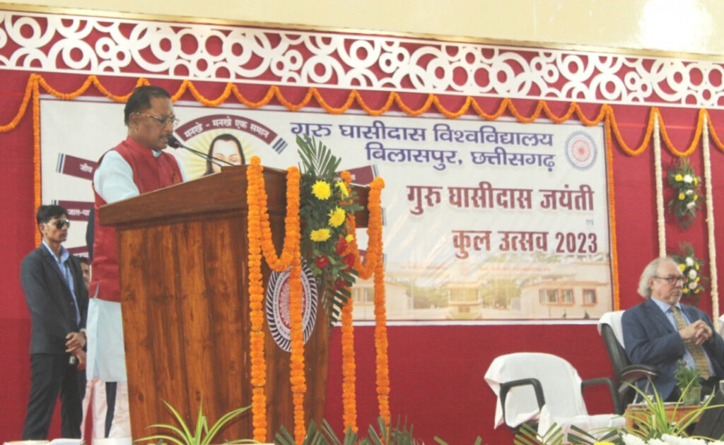 रायपुर : सामाजिक समरसता एवं समानता का बाबा जी का संदेश आज के समय में अधिक सार्थक: मुख्यमंत्री श्री विष्णुदेव साय
