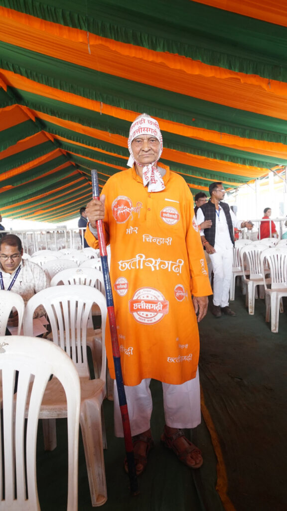 रायपुर : किसान पुत्र आदिवासी मुख्यमंत्री से पूरी उम्मीद : नंदकिशोर शुक्ल