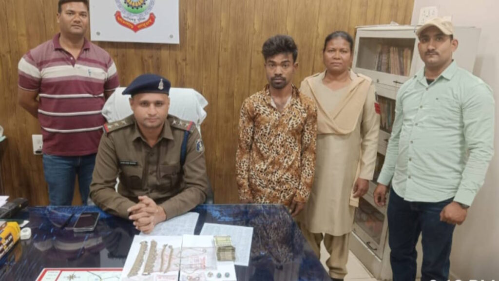 पुलिस की पकड़ नें आया ‘गजनी’, मकान का ताला तोड़कर चोरी की घटना को दिया था अंजाम…