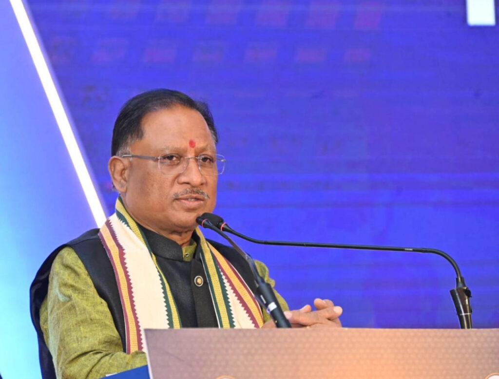 रायपुर : 2047 तक भारत बनेगा दुनिया की तीसरी सबसे बड़ी अर्थव्यवस्था: मुख्यमंत्री श्री विष्णु देव साय..