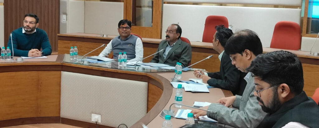 रायपुर : उपमुख्यमंत्री श्री अरूण साव एवं वित्त मंत्री श्री ओपी चौधरी ने की विभागीय बजट की समीक्षा