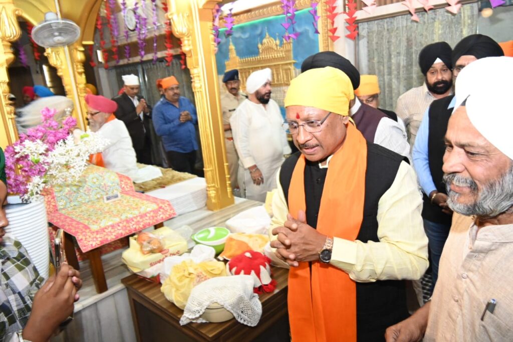 रायपुर : मुख्यमंत्री श्री साय सिखों के दशम गुरु गुरु गोविंद सिंह जी की जयंती समारोह में हुए शामिल