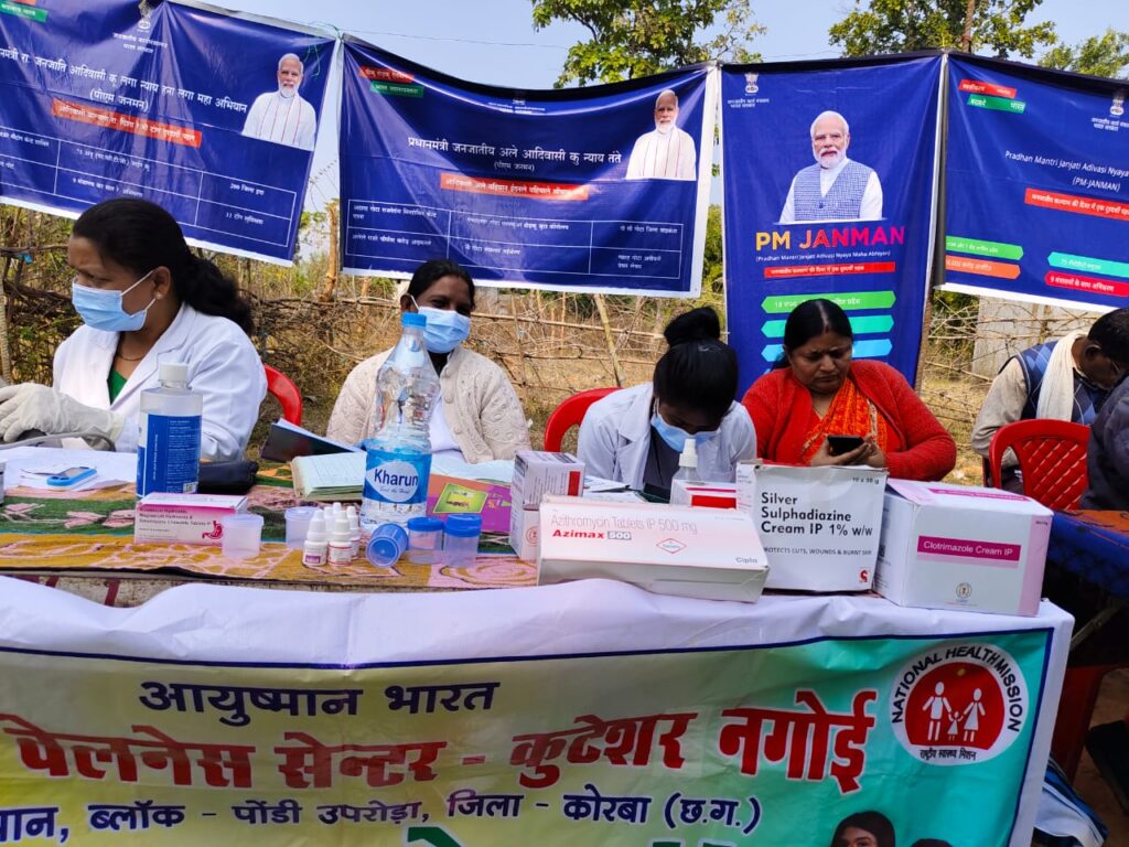 पीव्हीटीजी लोगों को पीएम जनमन योजना का लाभ पहुंचाने नागरमुड़ा व मांझीपारा में शिविर किया गया आयोजित   
