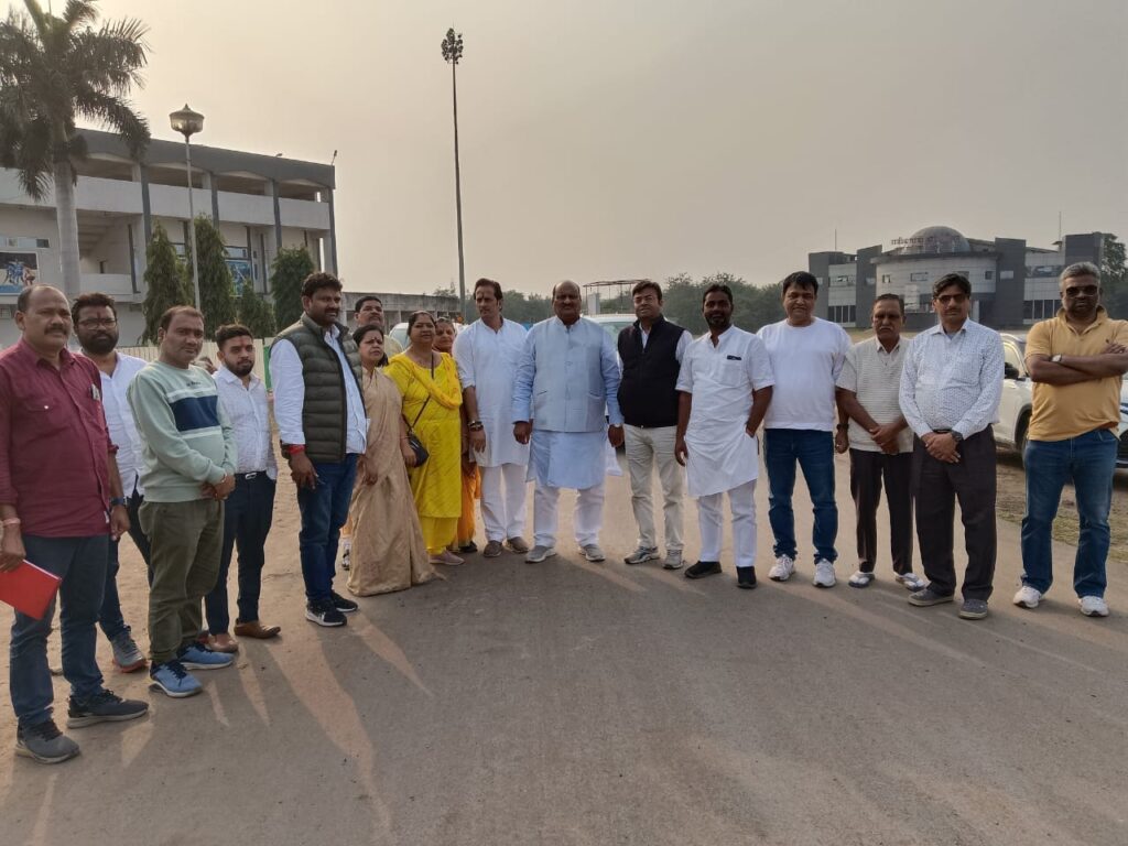छत्तीसगढ़ प्रदेश में भारत जोड़ो न्याय यात्रा के संचालन के लिए पूर्व केबिनेट मंत्री जयसिंह अग्रवाल को प्रदेश संयोजक नियुक्त किया गया …