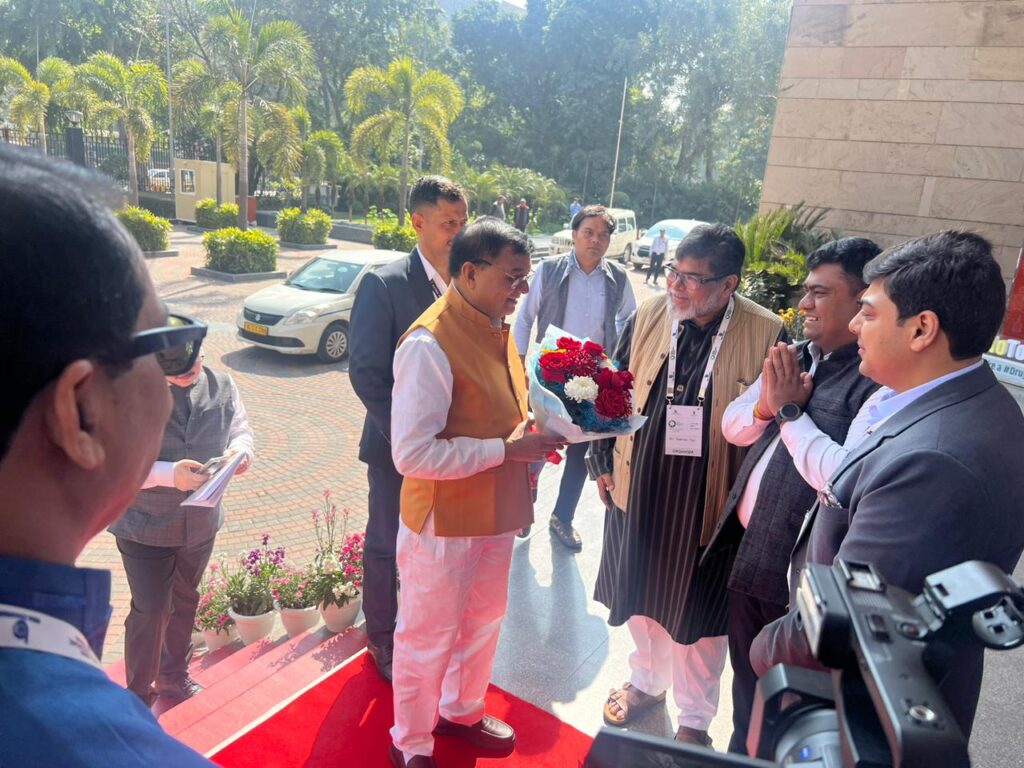 नई दिल्ली में आयोजित वार्षिक ग्लोबल समिट में शामिल हुए मंत्री श्री लखन लाल देवांगन