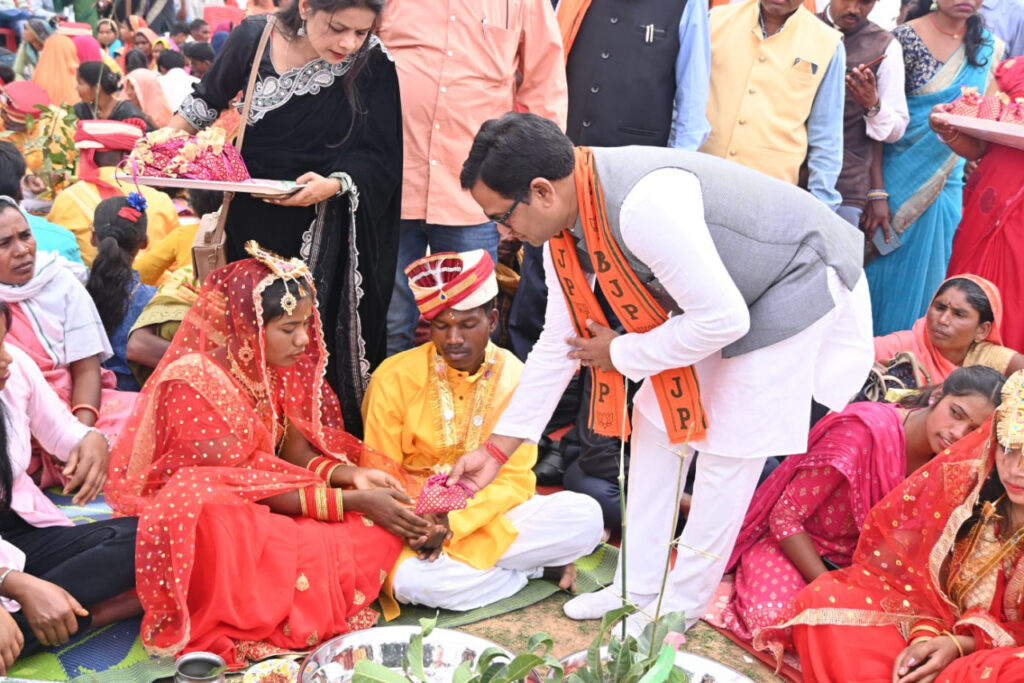 गौरेला-पेंड्रा-मरवाही : मुख्यमंत्री कन्या विवाह: जिले के 80 जोड़े बंधे परिणय सूत्र में