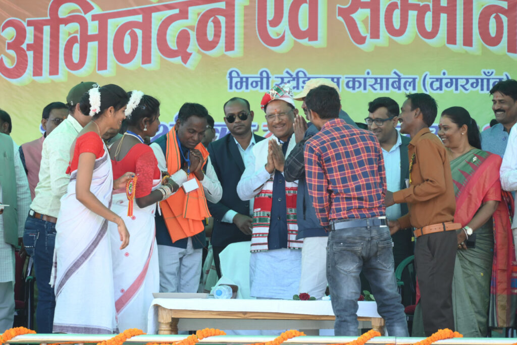  मुख्यमंत्री श्री विष्णु देव साय के जशपुर दौरे से अंचल में उत्साह का वातावरण