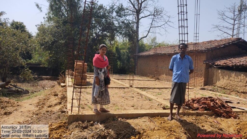 जिले में 956 प्रधानमंत्री आवास के निर्माण कार्य हुए प्रारम्भ