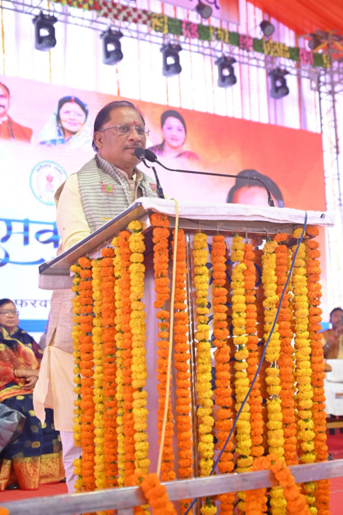 रायपुर : मुख्यमंत्री श्री विष्णु देव साय द्वारा झुमका जल महोत्सव-2024 में की गई घोषणा
