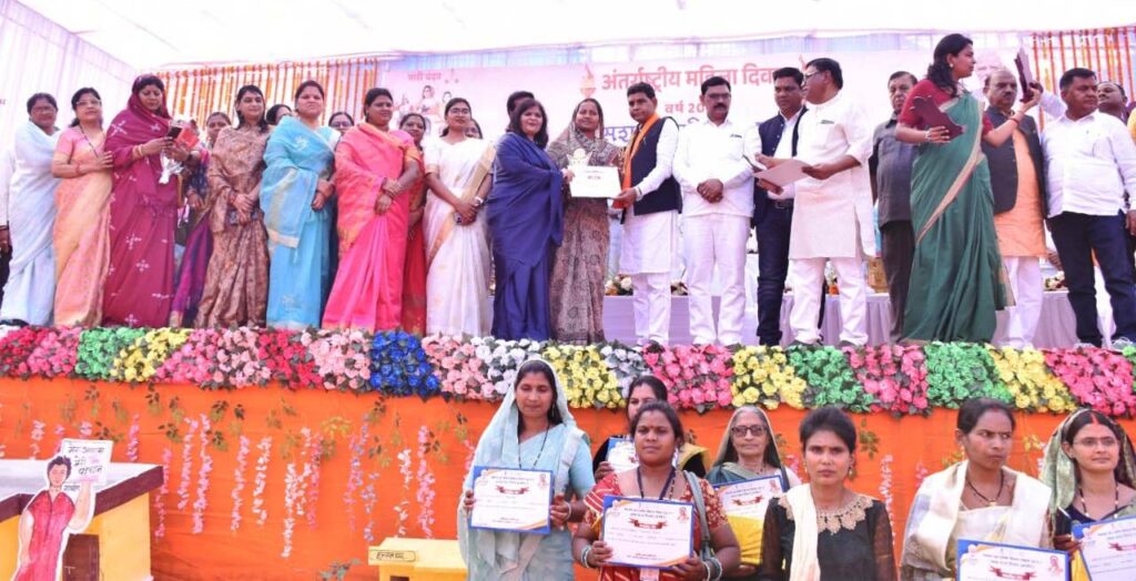 रायपुर : महिला सशक्तिकरण हमारी सरकार की सर्वाेच्च प्राथमिकता-खेल मंत्री श्री वर्मा