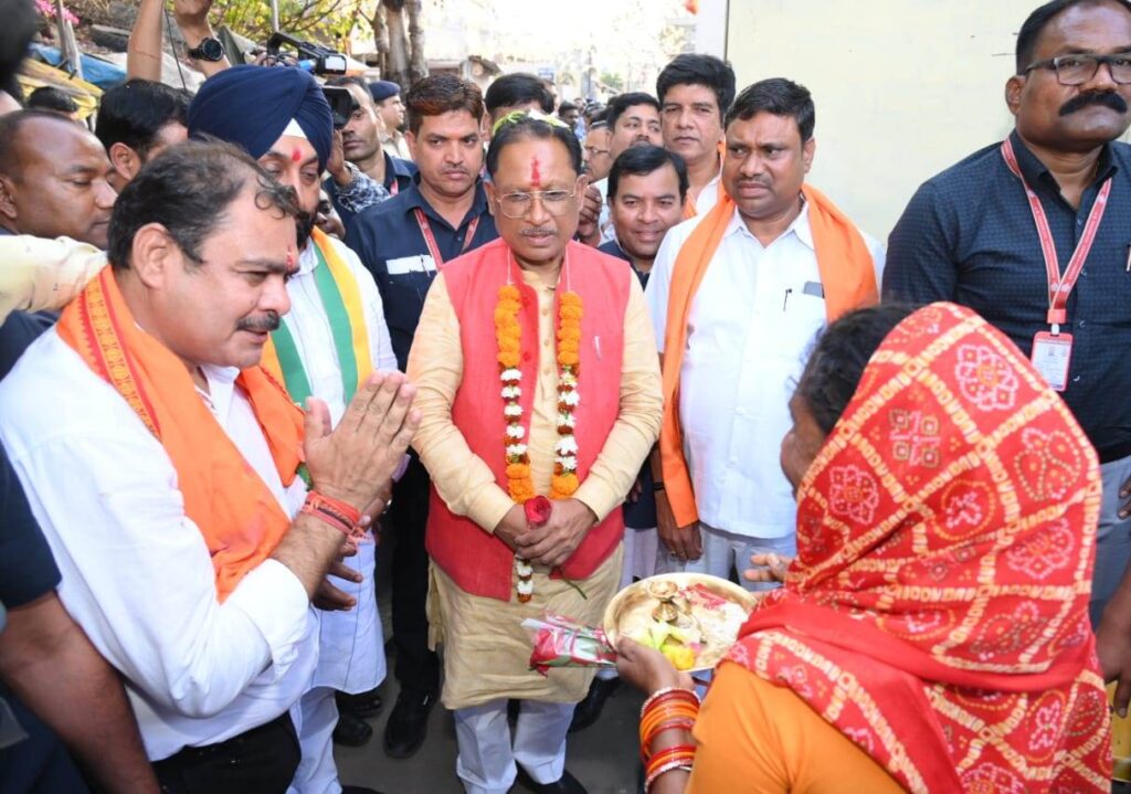 रायपुर : मुख्यमंत्री श्री विष्णु देव साय छत्तीसगढ़ पुलिस राज्य स्तरीय खेलकूद प्रतियोगिता के समापन समारोह में हुए शामिल