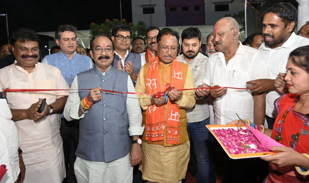 रायपुर : मुख्यमंत्री श्री विष्णु देव साय ने किया कला केंद्र रायपुर का लोकार्पण