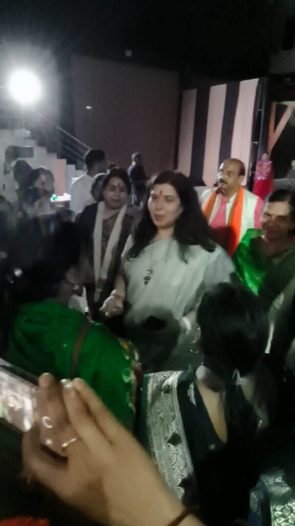 किसी भी चुनाव में महिला मोर्चा के भूमिका काफी अहम : डॉ सरोज पाण्डेय