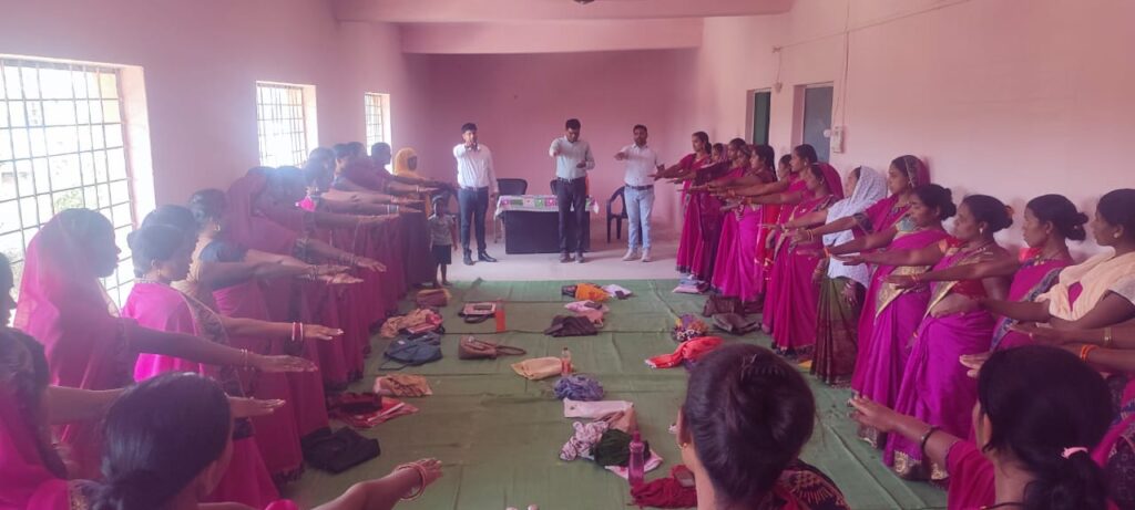 कोरबा : ​​​​​​​ग्राम पंचायतों में स्वीप की गतिविधियां की गई आयोजित