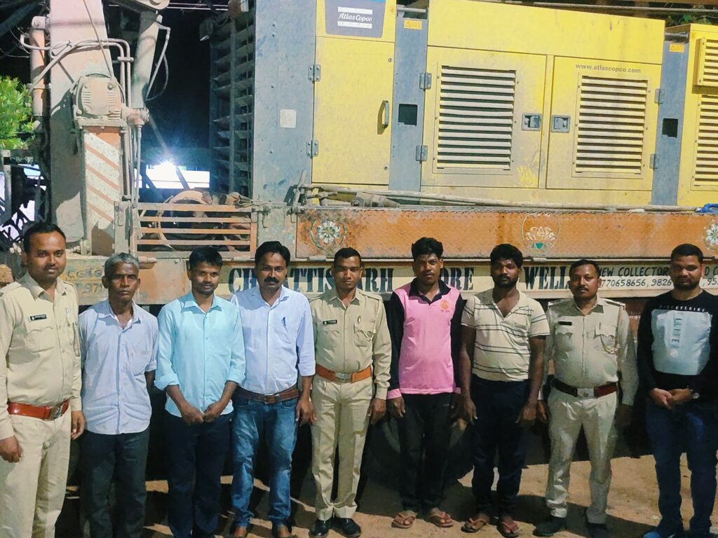 फॉरेस्ट की जमीन को खुद की बताकर अवैध खुदाई: कोरबा में बोर उत्खनन करने वालों को बैकुंठपुर से बुलाया, ढाबा संचालक सहित 4 पर कार्रवाई…