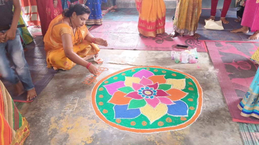 ग्रामीण क्षेत्रों में मतदाता जागरूकता हेतु आयोेजित किए गए विभिन्न कार्यक्रम