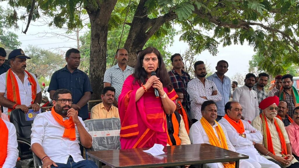 3 साल के भीतर कोरबा लोकसभा की तस्वीर व तकदीर बदलने का करेंगे काम : सरोज पांडेय