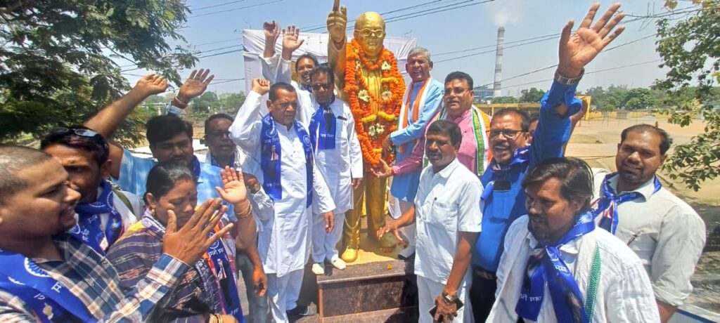 डॉ. अम्बेडकर जी की 134 वीं जयंती पर जिला कांग्रेस कार्यालय में किया गया कार्यक्रम आयोजित…