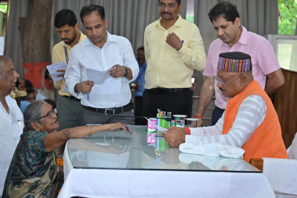 रायपुर : मुख्यमंत्री श्री विष्णु देव साय के जनदर्शन कार्यक्रम का हुआ आगाज