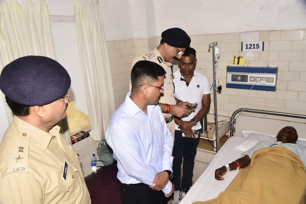 रायपुर : मुख्यमंत्री श्री विष्णु देव साय ने बलौदाबाजार हिंसा में घायल पुलिस जवान संदीप खलको के शीघ्र स्वास्थ्य लाभ की कामना की