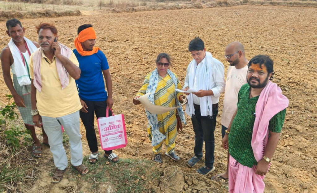 रायपुर : नक्शा बटांकन से सुलझ रही है परिवारों की भूमि संबंधी दिक्कतें