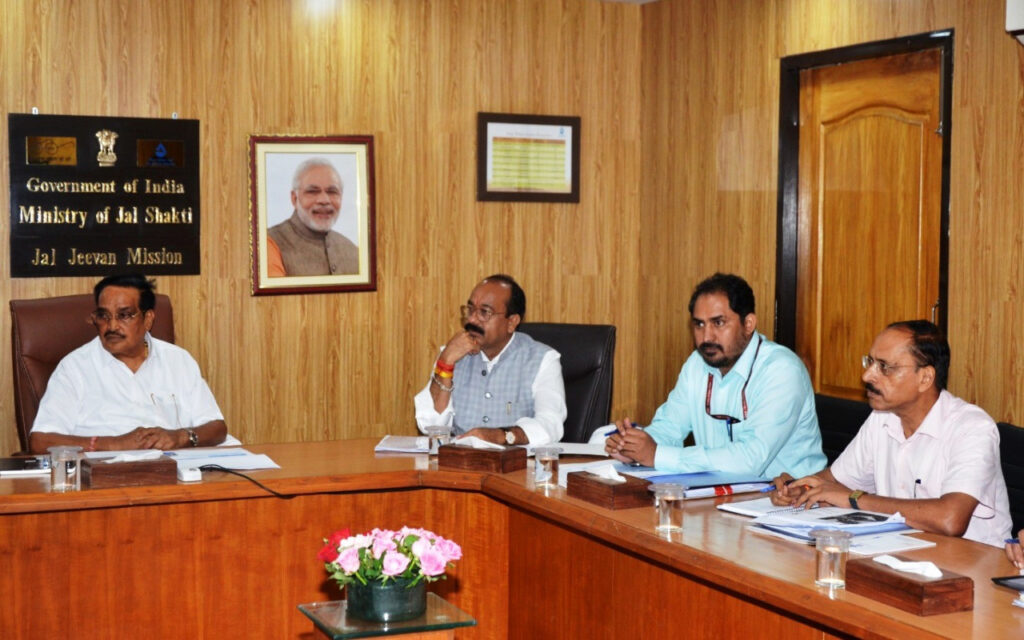 रायपुर : उप मुख्यमंत्री श्री अरुण साव नई दिल्ली में जल जीवन मिशन की समीक्षा बैठक में हुए शामिल