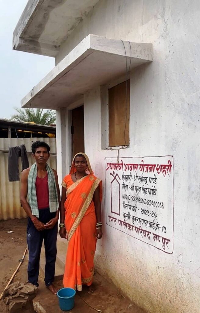 रायपुर : प्रधानमंत्री आवास योजना से बदली रवींद्र की तकदीर