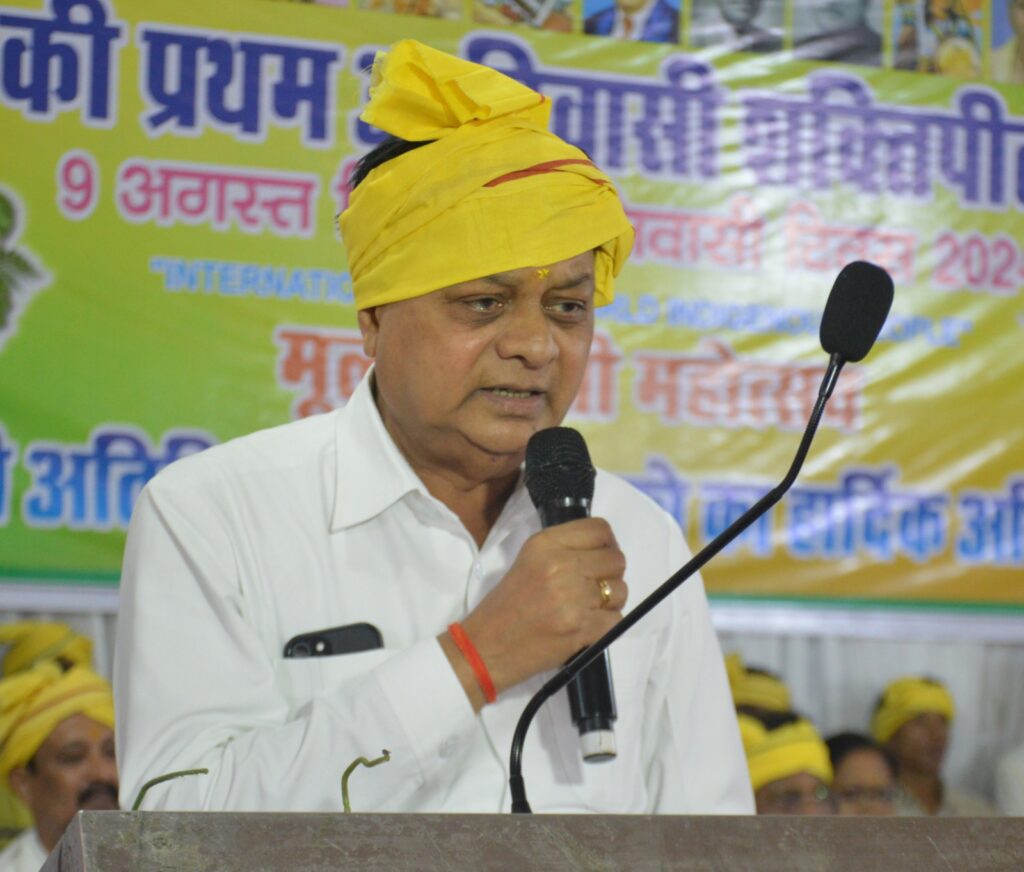 प्रदेश में आदिवासियों का हो रहा उत्थान : मंत्री श्री लखन लाल देवांगन